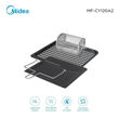 Imagen de Freidora Sin Aceite Midea De 12 Litros