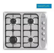 Imagen de Anafe Gas Smartlife 60x60 4 H Acero Inox Mate Sensacion
