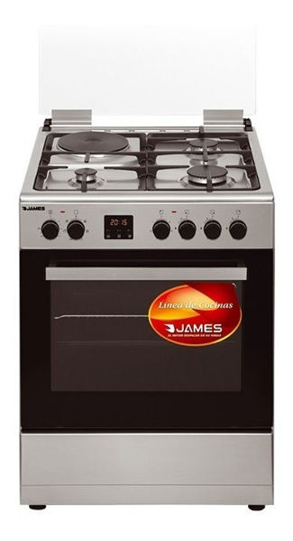 Imagen de Cocina Combinada James C-25a Tks Inox Sensacion