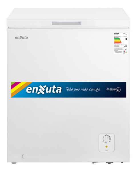 Imagen de Freezer Horizontal Enxuta 142l Claseb Fhenx16150 Lasensacion