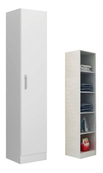 Imagen de Panelero Multiuso Armario Cocina Baño Estante Sensacion - Blanco