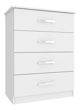 Imagen de Comoda Cajonera 4 Cajones. Sensacion - Blanco