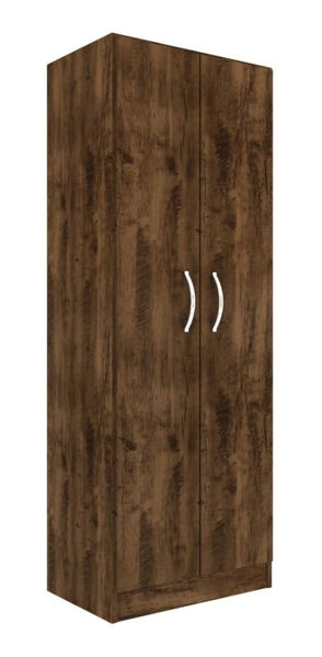 Imagen de Ropero Multiuso Armario 2 Puertas Todo Estantes! Sensacion