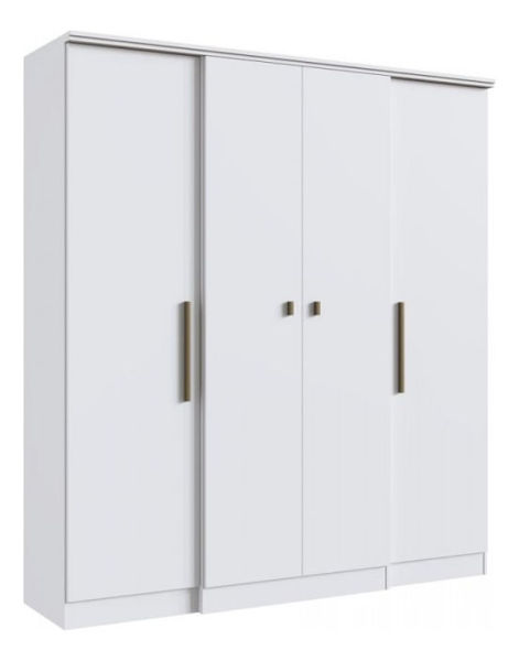 Imagen de Ropero Placard 4 Puertas 2 Cajones Miami 25040