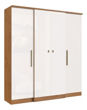 Imagen de Ropero Placard 4 Puertas 2 Cajones Miami 25040