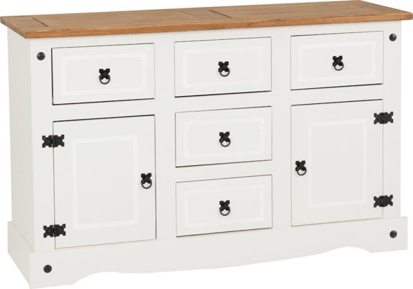Imagen de Comoda Corona Sen Home Con 5 Cajones Grandes