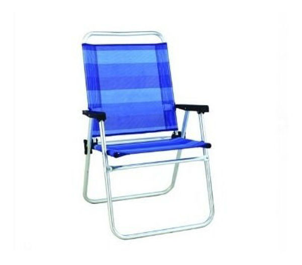 Imagen de Silla Aluminio Respaldo Alto Sensacion
