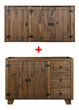 Imagen de Bajo Mesada Madera + Aereo+ Pino Macizo Sensacion