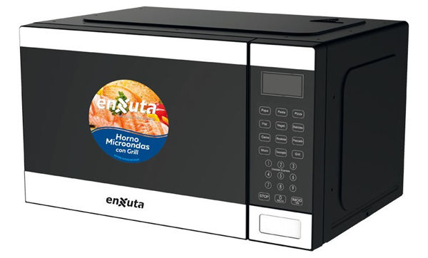 Imagen de Microondas Enxuta Moenx0325dgi-1 25l C/grill Negro Sensacion