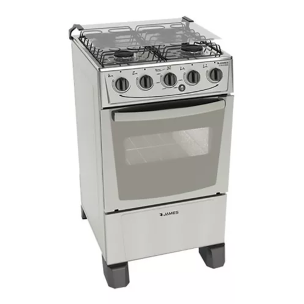 Imagen de Cocinas A Gas James C105 B Inox 4 H Sensacion