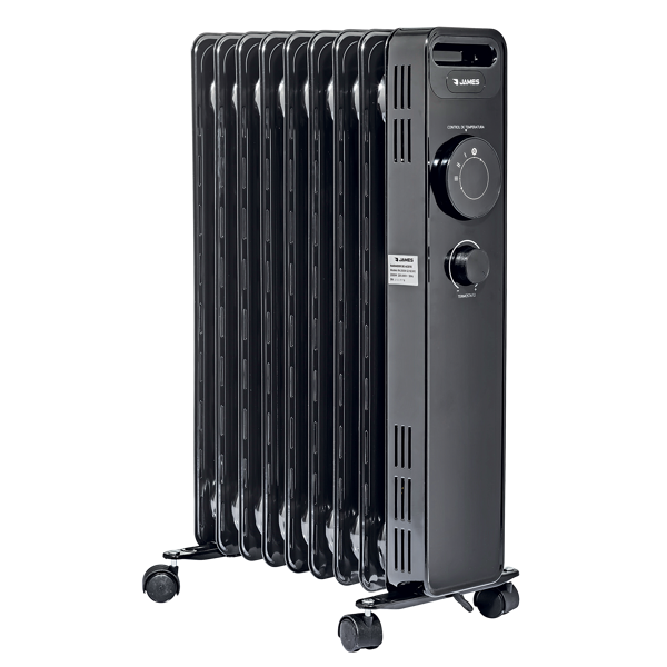 Imagen de RADIADOR JAMES DE ACEITE RA 1500W NEGRO
