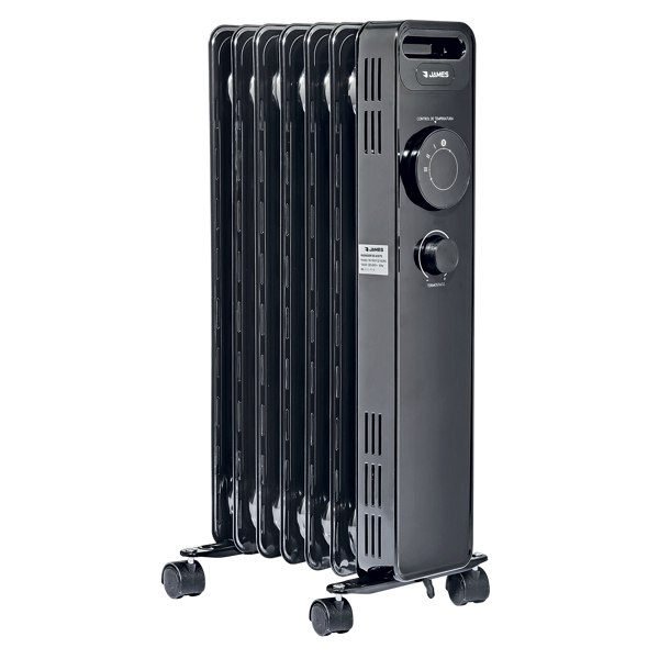 Imagen de RADIADOR JAMES DE ACEITE RA 1500W NEGRO