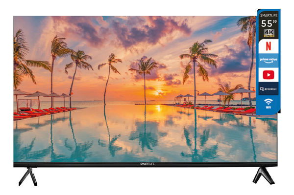 Imagen de Smart Tv Smartlife 4k Uhd 55 Sint Digital Wifi