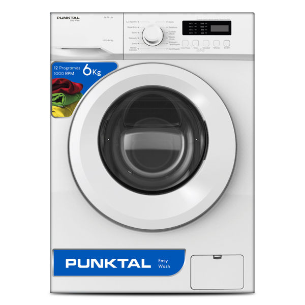 Imagen de Lavarropa Punktal  6KG DIG PK-78 LAV