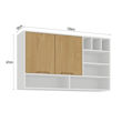 Imagen de AEREO COCINA 1702 BLANCO WOOD