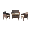 Imagen de JUEGO DE LIVING EXTERIOR APOLO MARRON