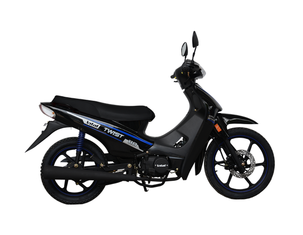 Imagen de MOTO VITAL TWIST 110 F/DISCO ALLOY NEGRO/AZUL