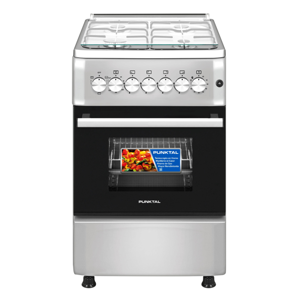 Imagen de COCINA PUNKTAL 4H COMBINADA PK-1940 TK