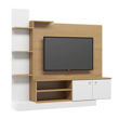 Imagen de RACK ESTANTE CAIRO 0633-124 ROBLE DAKAR/BLANCO