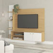 Imagen de RACK ESTANTE CAIRO 0633-124 ROBLE DAKAR/BLANCO