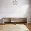 Imagen de RACK TV CHARLOTTE NATURAL/OFF WHITE