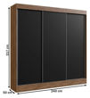 Imagen de PLACARD MICHIGAN 89333-112 CASTAÑO/NEGRO