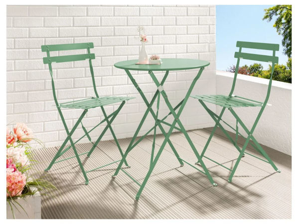 Imagen de Juego De Terraza Laos Color Mint - 2 Sillas
