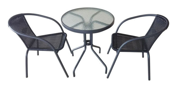Imagen de MESA JARDIN REDONDA SZAMES 64CM 393040